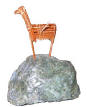 Willow animal effigies by Bill Ott after relics found in the Southwest Archaic Culture